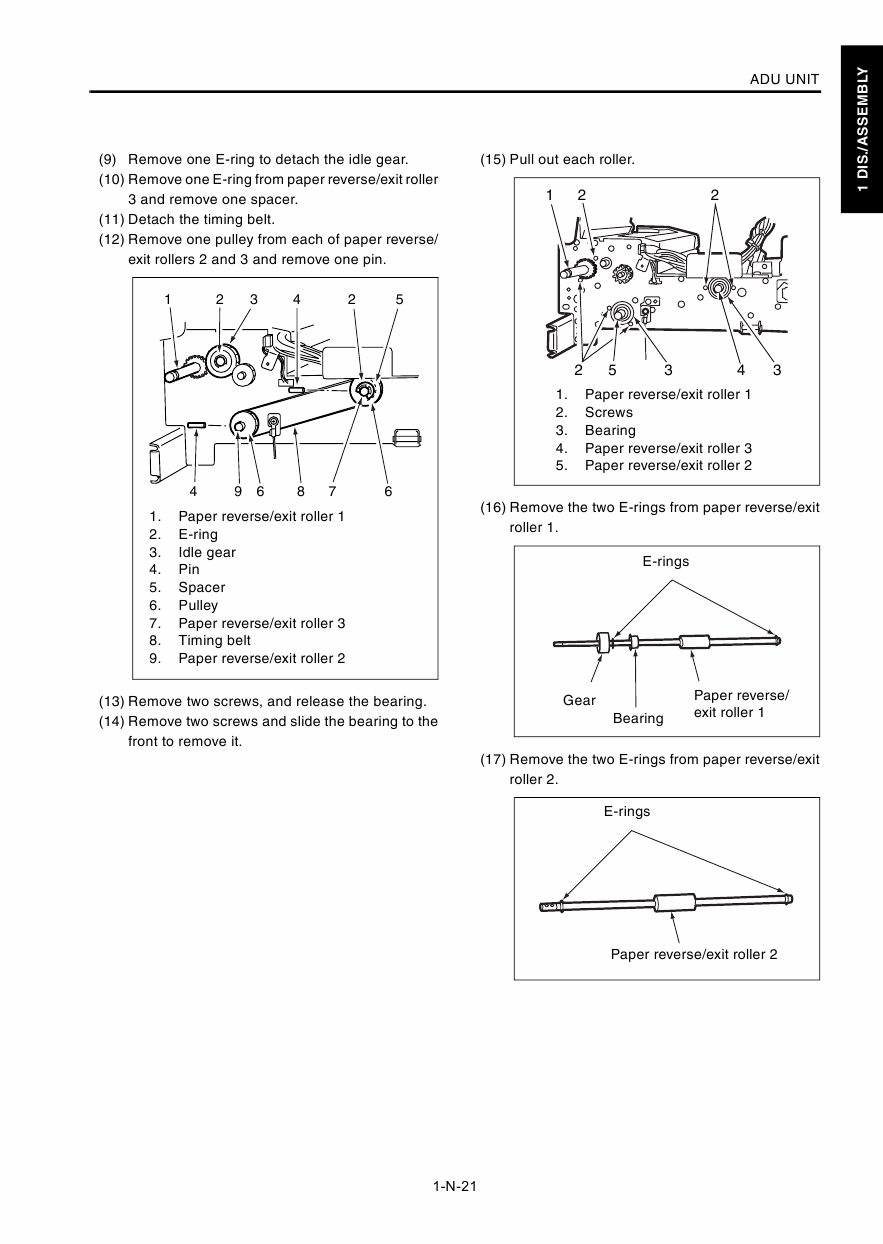 Konica-Minolta MINOLTA Di850 FIELD-SERVICE Service Manual-4